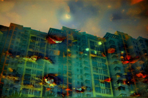 Twilight high rise